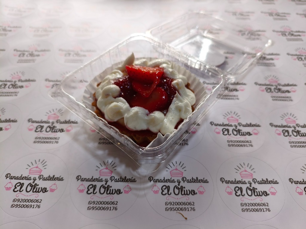 Tartaleta de fresas frescas El Olivo