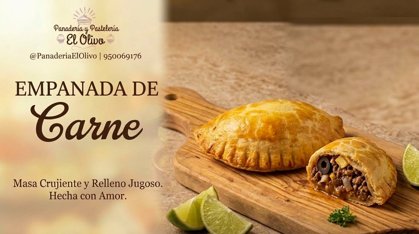 Empanada de Carne Tradicional El Olivo
