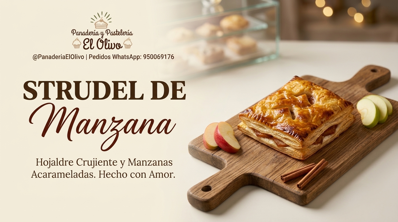 Strudel de Manzana El Olivo